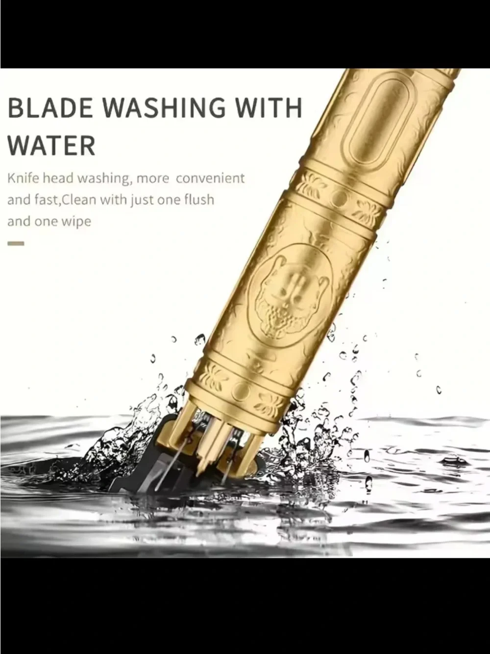 Vintage Gold T9 Hair Trimmer for Men